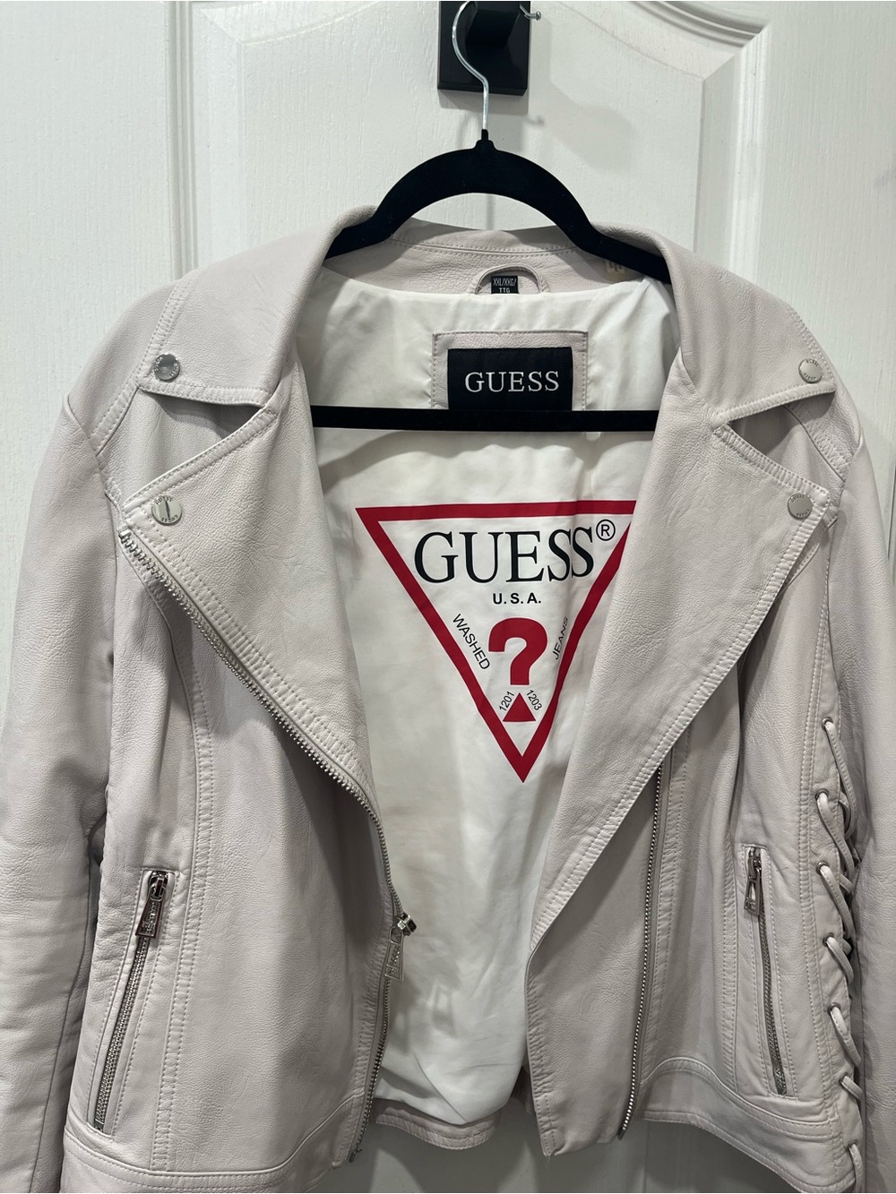 Guess Faux Leather Jacket